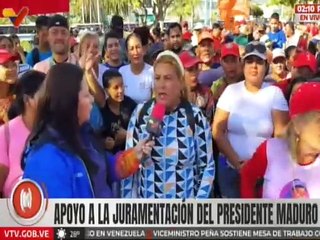 Mujeres neoespartanas salen a las calles en respaldo del Pdte. Nicolás Maduro