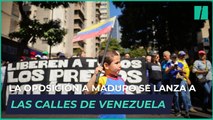 La oposición a Maduro se lanza a las calles de Venezuela (y de España) entre incógnitas y tensión