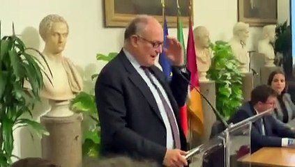 Lazio, la festa dei 125 anni in Campidoglio: l'intervento di Galtieri
