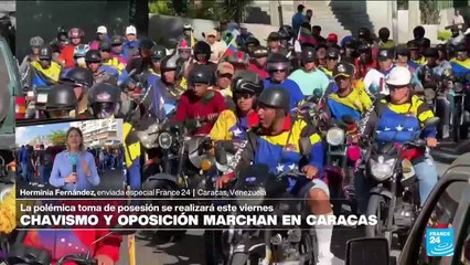 Informe desde Caracas: oposición sigue congregándose en la capital de Venezuela