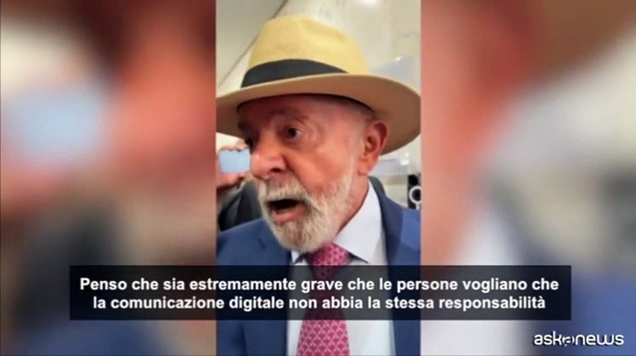 Lula contro la decisione di Meta di porre fine al fact-checking