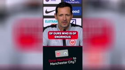 Frankfurt boss DENIES claims City have made contact for Marmoush