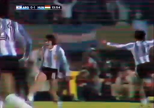 Copa do Mundo 1978 Argentina x Hungria (Grupo 1) com Fernando Vanucci (Globo)