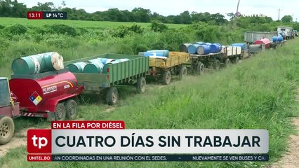 Transportistas denuncian que no hay diésel desde hace varios días en las provincias de Santa Cruz