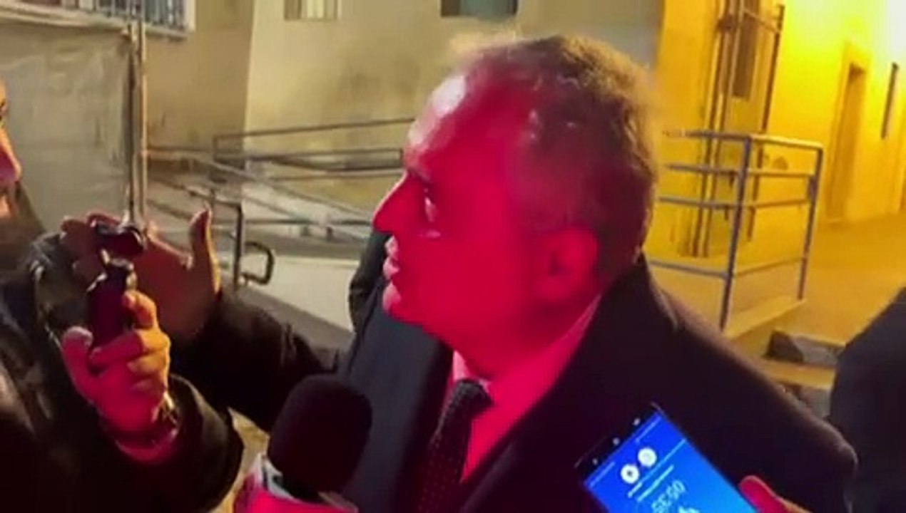 Lazio, Lotito in Campidoglio: le parole ai cronisti presenti