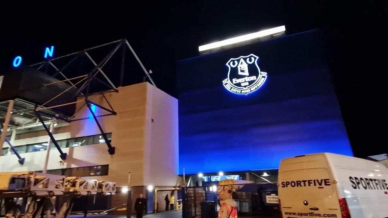 Posh at Everton