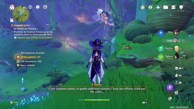 Genshin Impact Sumeru Pépinière dans un rêve 6 Le festival Utsava