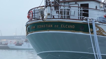 La princesa Leonor continúa con sus clases en el buque escuela 'Juan Sebastián de Elcano'