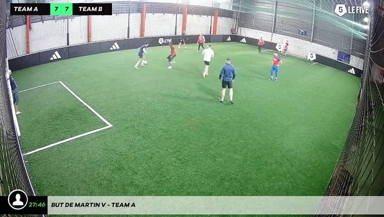 But de Martin V - Team A