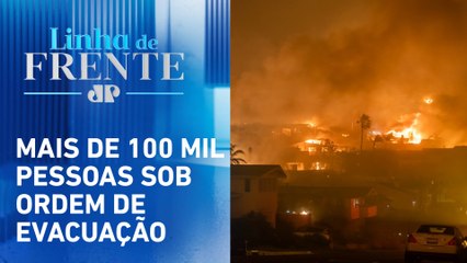 Incêndio florestal deixa cinco mortos em Los Angeles | LINHA DE FRENTE