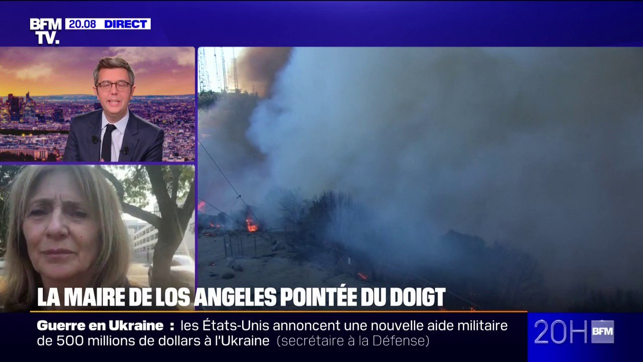 Incendies en Californie: "Ça brise le cœur", témoigne Martine Laing, habitante de Los Angeles