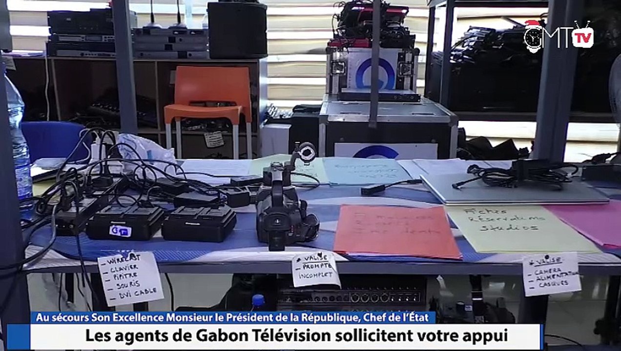 [#Reportage] Gabon : Les agents de Gabon Télévision sollicitent l'appui du Gén. Oligui Nguema