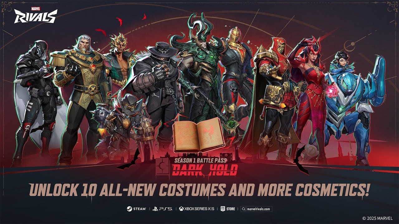 Marvel Rivals - Battle Pass de la Temportada 1  "Darkhold"