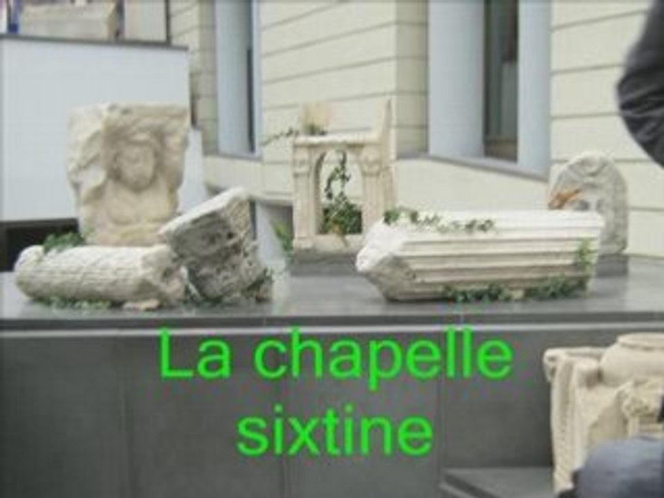 Diaporama de la chapelle sixtine