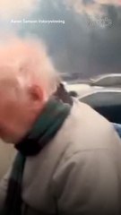 83-Year-Old with Parkinson's Escapes L.A. Fires Thanks To His Son-in-Law's Help