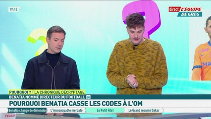 Pourquoi Mehdi Benatia casse les codes à l'OM ? - L'Équipe de Greg - extrait