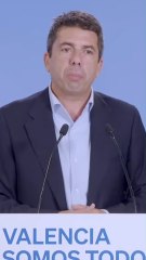 Mazón acusa al PSOE de haber pagado "publicidad" para "difundir bulos e insultos"