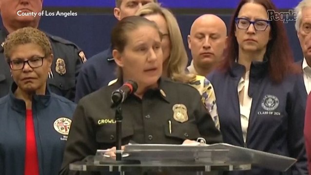 County Officials Provide Update on Los Angeles Wildfires