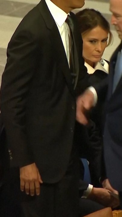 George W. Bush Belly Taps Barack Obama After ‘P...