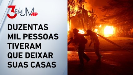 Incêndio florestal deixa cinco mortos em Los Angeles