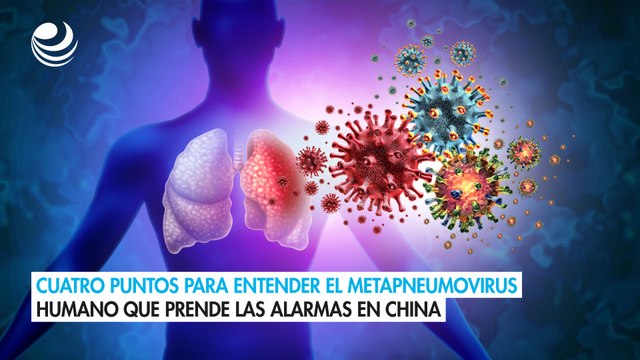 Cuatro puntos para entender el metapneumovirus humano que prende las alarmas en China