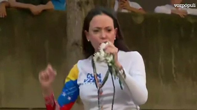 El mensaje de María Corina Machado antes de ser detenida