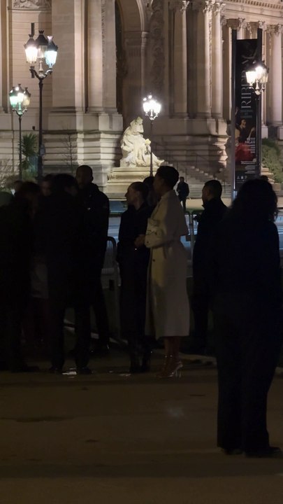 Vidéo - Miss France 2025 Angélique Angarni-Filopon arrive à l'exposition Du cœur à la main: Dolce & Gabbana au Grand Palais à Paris, France, le 9 janvier 2025. © Florian Savina/Bestimage