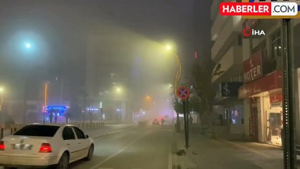 Elazığ'da Yoğun Sis: Görüş Mesafesi 5 Metreye Düştü