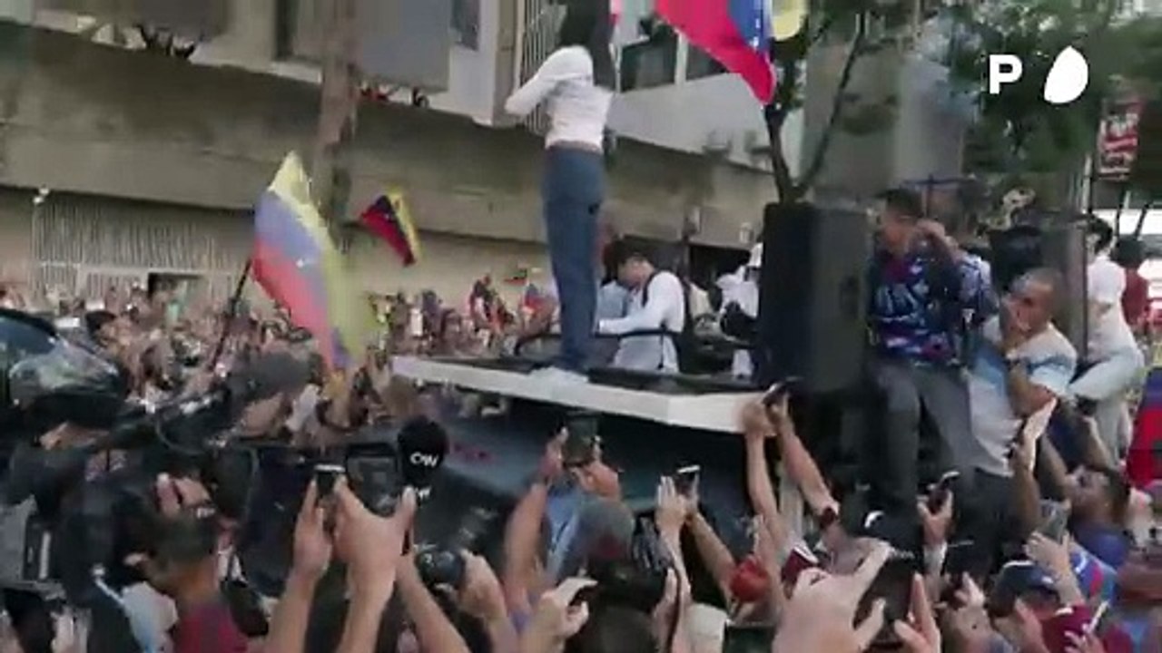 Detienen a María Corina Machado