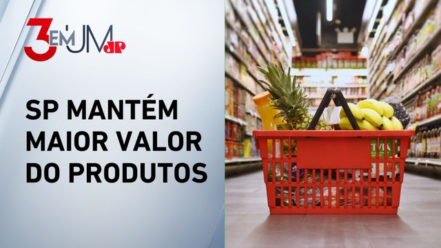 Cesta básica teve aumento em todas as capitais brasileiras em 2024