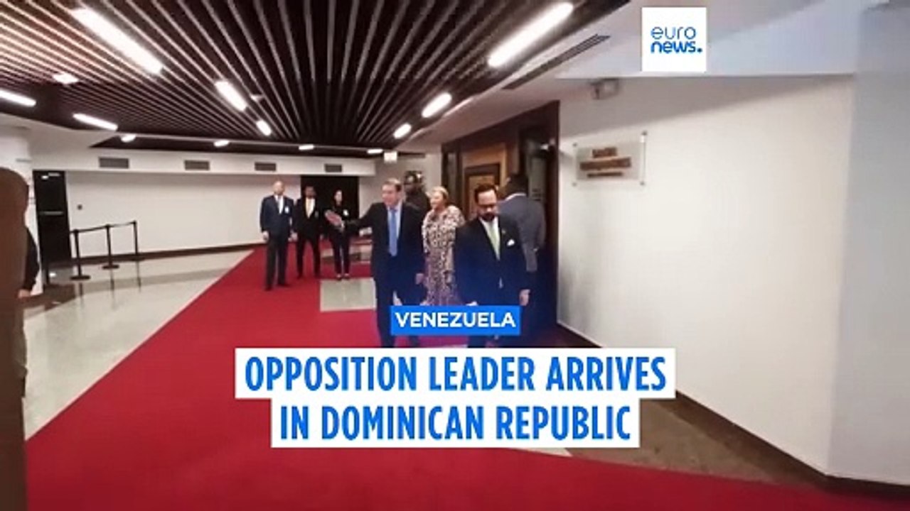 Venezuelan opposition leader Edmundo González is in Panama for regional support tour