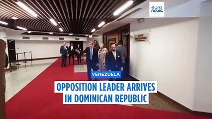 Venezuelan opposition leader Edmundo González is in Panama for regional support tour