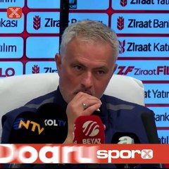 Jose Mourinho'dan transfer açıklaması