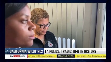 Communist LA Mayor Stunned As Wildfires Rage