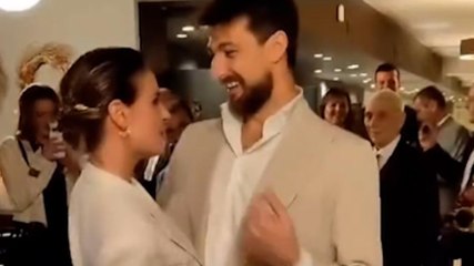 Acerbi si sposa e... diventa ballerino: il difensore si scatena con la moglie