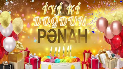 PƏNAH – Ad Günün Mübarək Pənah