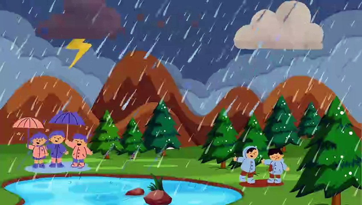Rain, Rain, Go Away Nursery Rhyme  - Cartoon Animation Rhymes & Songs for Children
