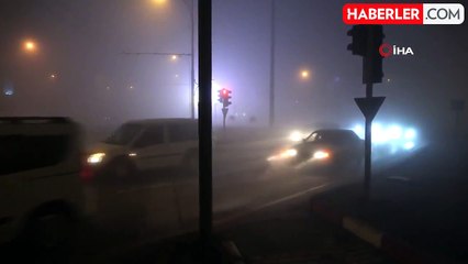 Malatya'da Yoğun Sis: Görüş Mesafesi 10 Metreye Düştü