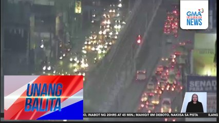 Lagay ng trapiko ngayong January 10, 2025 | Unang Balita