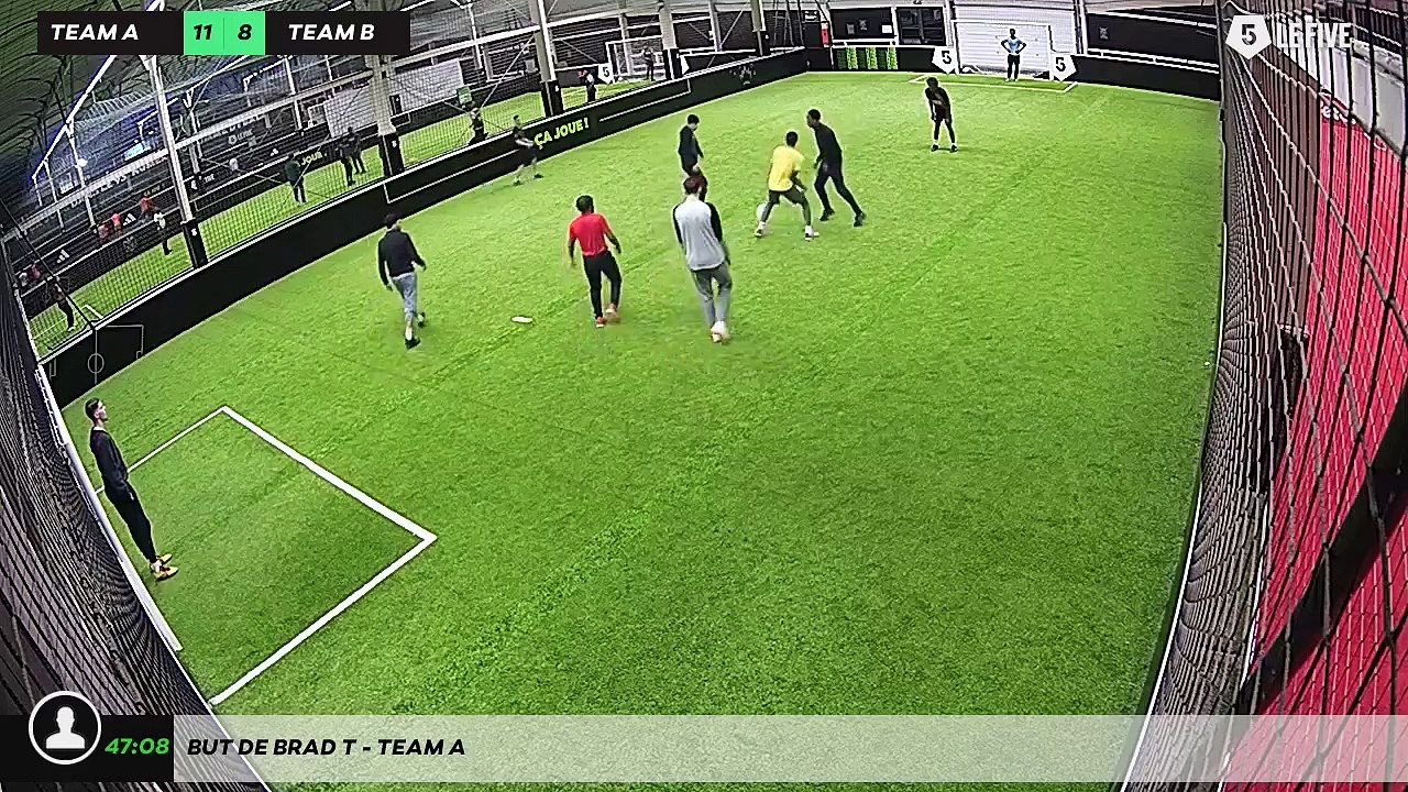 But de Brad T - Team A