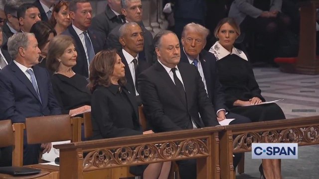 Kamala Harris caught undercover: VP listens in on crucial Obama-Trump dialogue