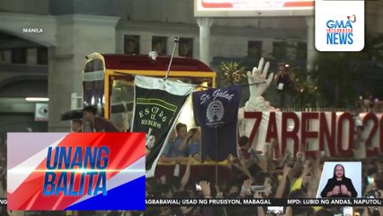 Prusisyon ng Poong Jesus Nazareno, tumagal nang 20 oras at 45 minuto | Unang Balita