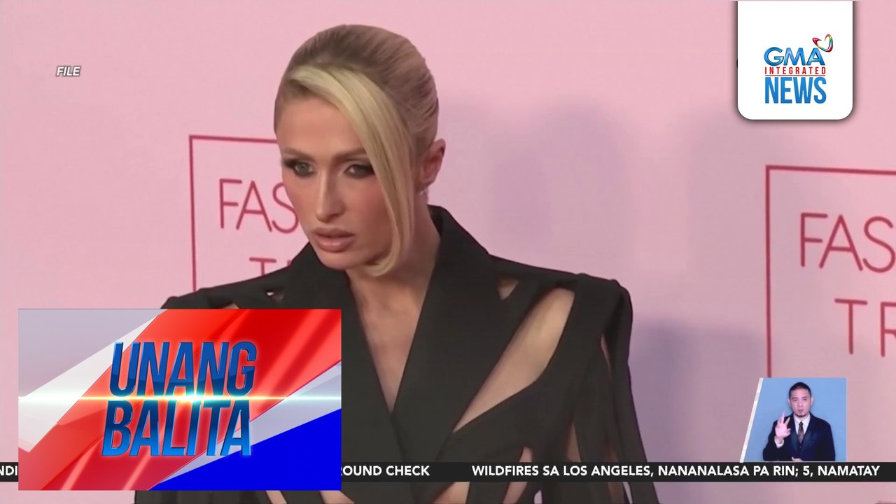 Ilang Hollywood celebrities, apektado ng wildfires sa L.A., California | Unang Balita