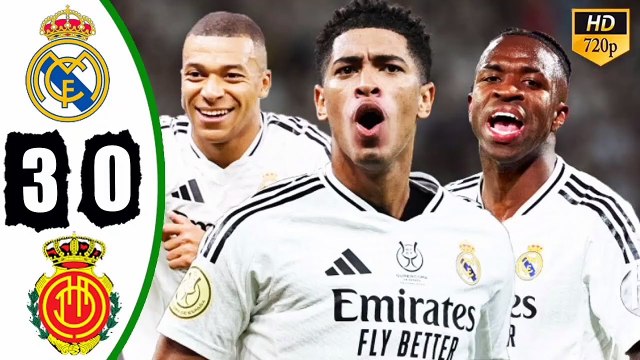 Real Madrid vs Mallorca 3-0 Highlights And Goals | Super Cup 2025 | Semi-Final