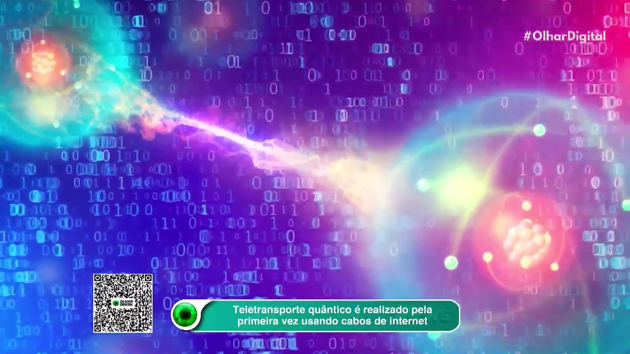 Teletransporte quântico é realizado pela primeira vez usando cabos de internet