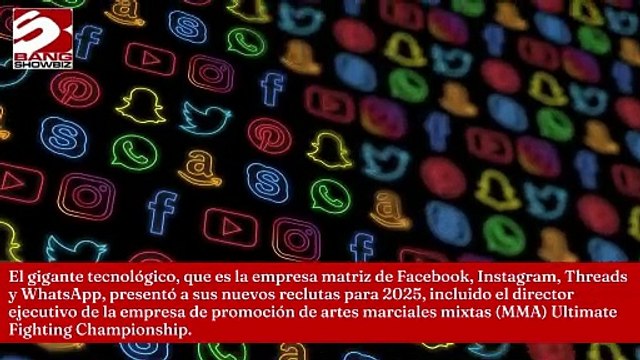 Presidente de la UFC, Dana White, se une a la junta directiva de Meta