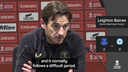 Baines backs 'hope and optimism' in Everton's post-Dyche era