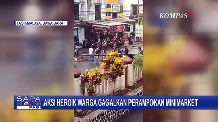 Aksi Perampokan Bersenpi di Minimarket Berhasil Digagalkan Warga, Pelaku Sempat Sandera 2 Pegawai