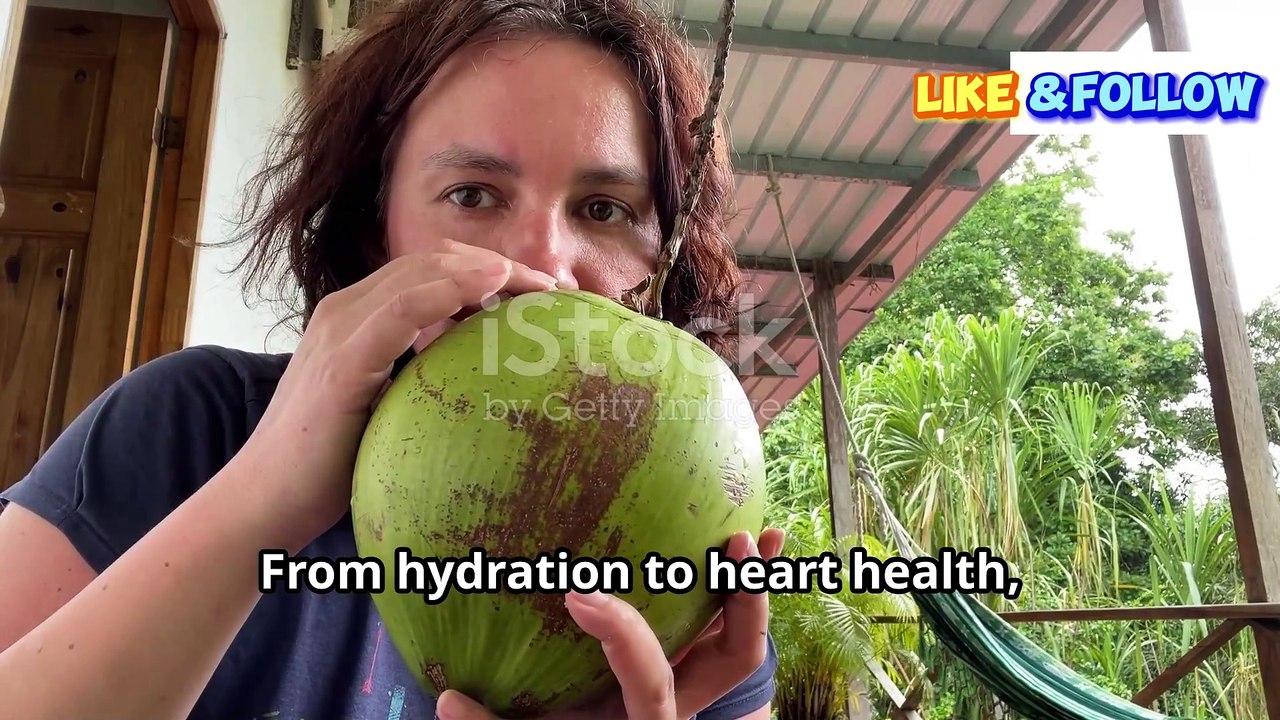Surprising Health Benefits of Coconut Water!