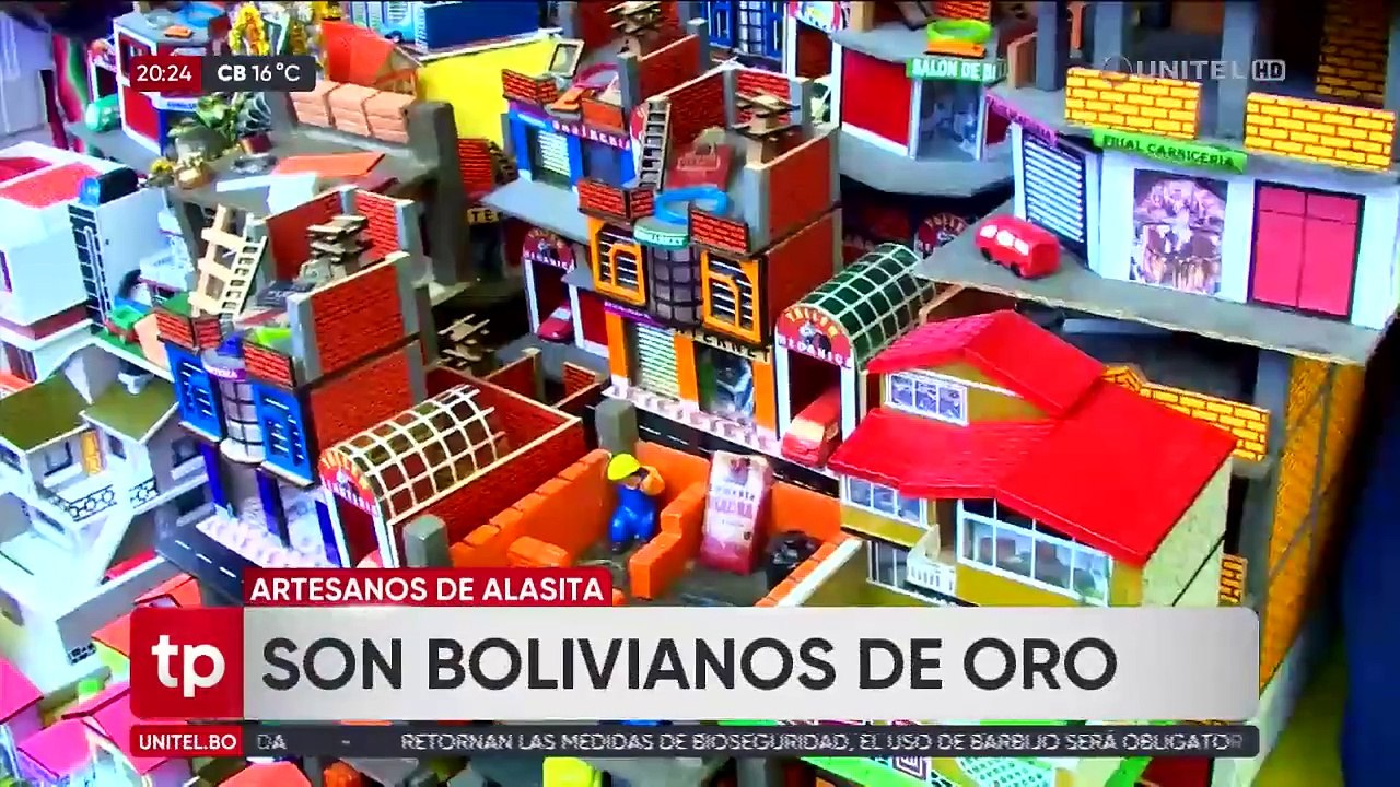 Los artesanos de la miniatura construyen los sueños de miles de personas que creen en la Alasita 